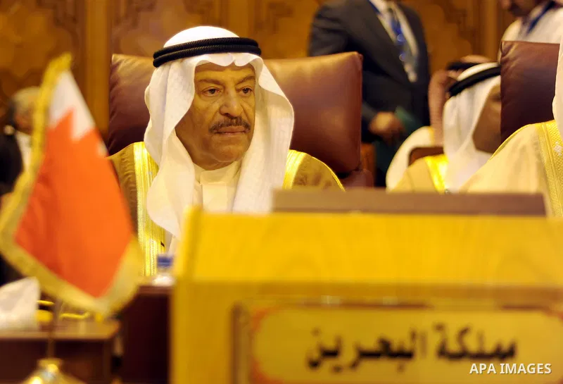 Heads of parliament for Arab countries attend the press conference, at League of Arab States, in Cairo, Egypt, on Feb. 24, 2016. Photo by Amr Sayed
