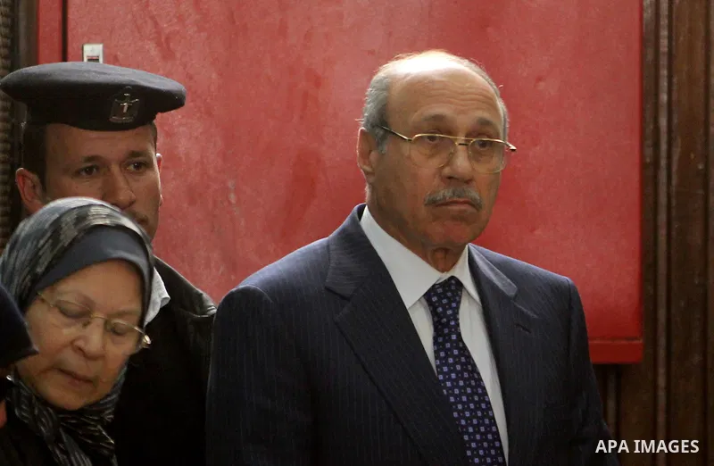 Egyptian former interior minister Habib al-Adly attends his trial on the charges of corruption, in Cairo, Egypt on March 13, 2016. Habib al-Adly served as interior minister of Egypt from 1997 to 2011, he was the longest...