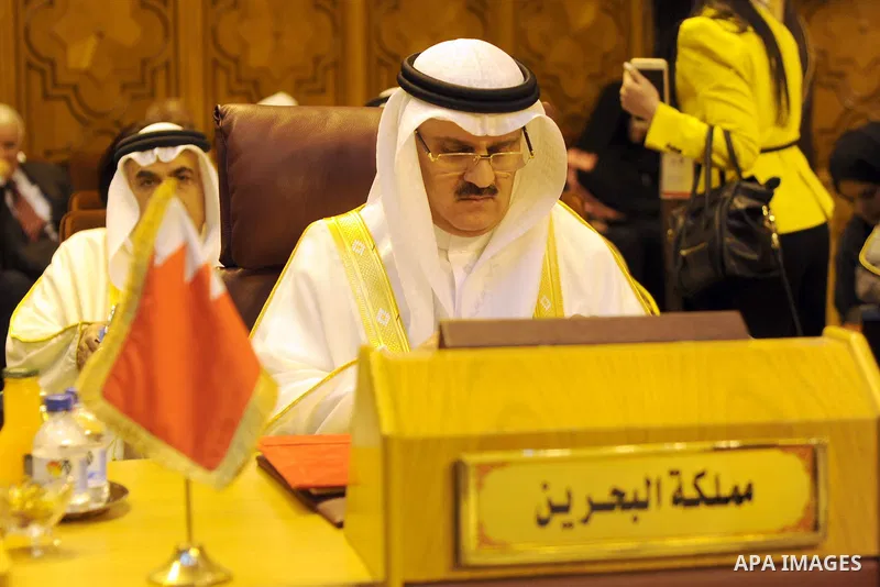 Heads of parliament for Arab countries attend a meeting at the Arab League's headquarters in the Egyptian capital, Cairo, on April 10, 2016. Photo by Stranger