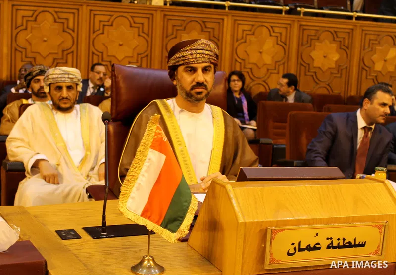 Heads of parliament for Arab countries attend a meeting at the Arab League's headquarters in the Egyptian capital, Cairo, on April 10, 2016. Photo by Stranger