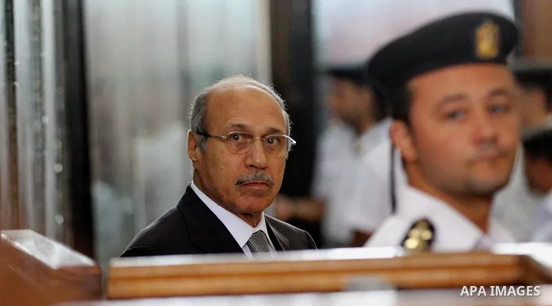 Egyptian former interior minister Habib al-Adly attends his trial on the charges of corruption, in Cairo, Egypt on April 19, 2016. Habib al-Adly served as interior minister of Egypt from 1997 to 2011, he was the longest...