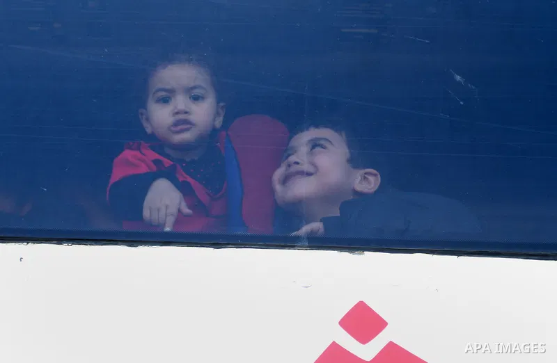 Palestinians wait at the Rafah border crossing with Egypt, in the southern Gaza Strip, after it was opened for two days by Egyptian authorities, on May 11, 2016. On May 2 Israeli Defence Minister Moshe Yaalon on Monday a...