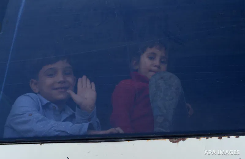 Palestinians wait at the Rafah border crossing with Egypt, in the southern Gaza Strip, after it was opened for two days by Egyptian authorities on May 12, 2016. Israeli Defence Minister Moshe Yaalon announced on May 2, 2...