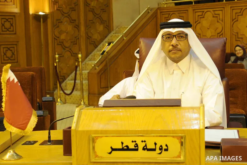 Permanent delegation of Arab countries in League of Arab States attend a meeting at the Arab League headquarters in Cairo, Egypt, on May 18, 2016. Photo by Stranger
