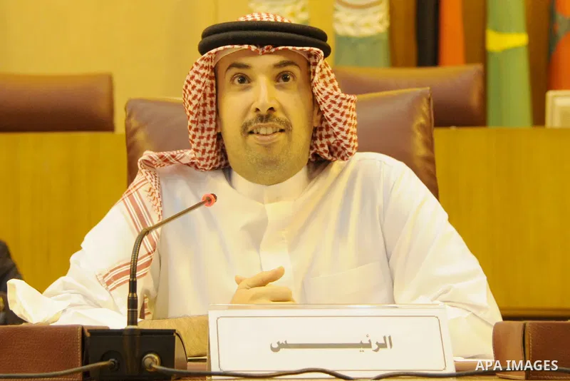 Permanent delegation of Arab countries in League of Arab States attend a meeting at the Arab League headquarters in Cairo, Egypt, on May 18, 2016. Photo by Stranger