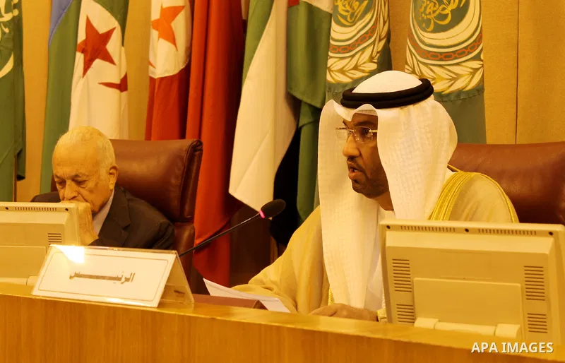 Arab Ministers of Media attend a meeting at the Arab League headquarters in Cairo, Egypt, on May 25, 2016. Photo by Stranger