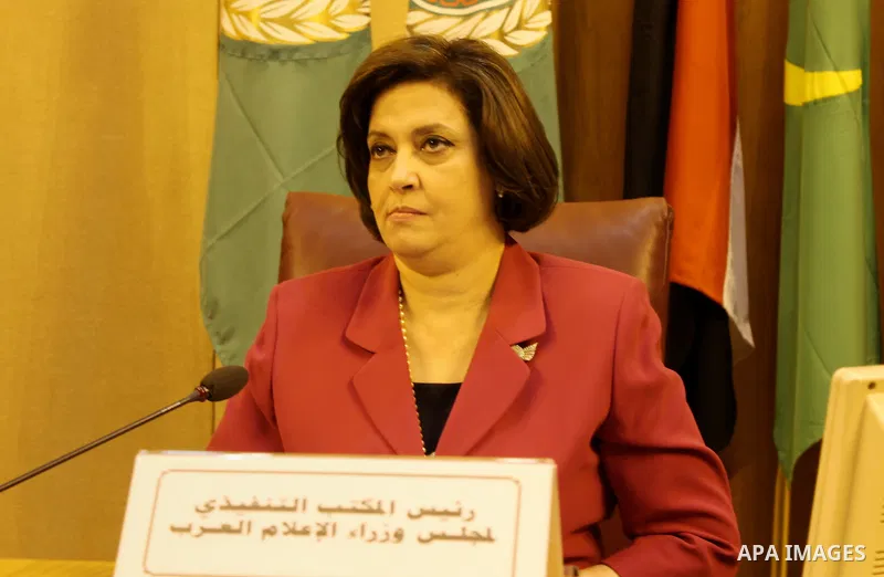 Arab Ministers of Media attend a meeting at the Arab League headquarters in Cairo, Egypt, on May 25, 2016. Photo by Stranger