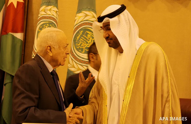 Arab Ministers of Media attend a meeting at the Arab League headquarters in Cairo, Egypt, on May 25, 2016. Photo by Stranger