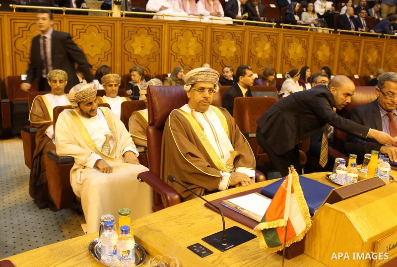 Arab Ministers of Media attend a meeting at the Arab League headquarters in Cairo, Egypt, on May 25, 2016. Photo by Stranger