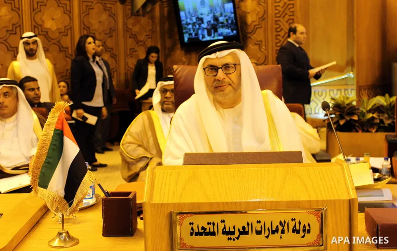 Arab Foreign Ministers attend a meeting to discuss a French peace initiative in Cairo on May 28, 2016. Photo by Egyptian President Office