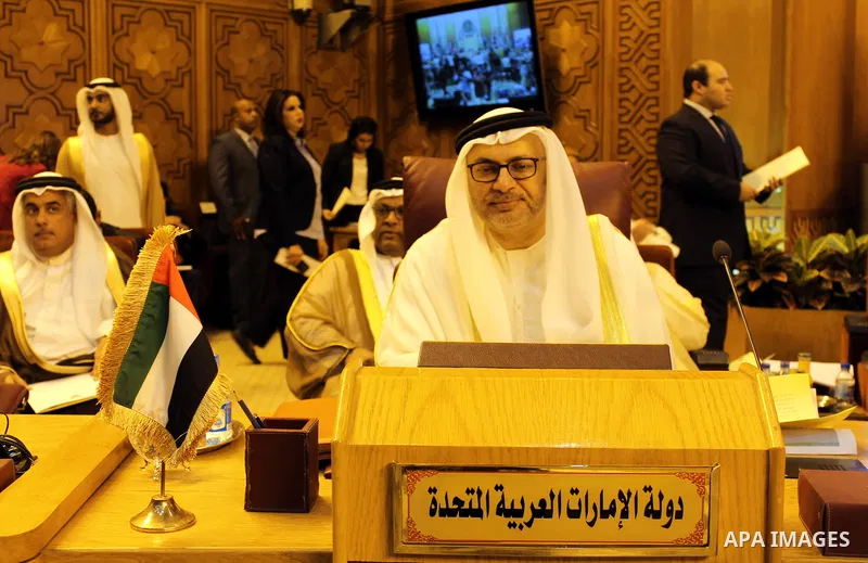 Arab Foreign Ministers attend a meeting to discuss a French peace initiative in Cairo on May 28, 2016. Photo by Egyptian President Office