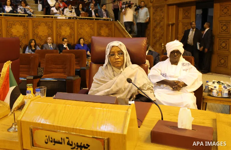 Heads of parliament for Arab countries attend a meeting at the Arab League's headquarters in the Egyptian capital, Cairo, on May 31, 2016. Photo by Stringer