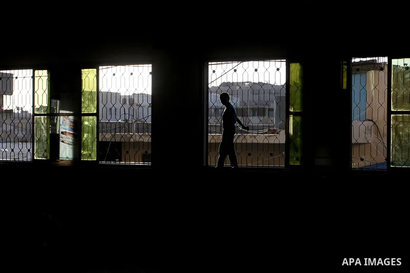 A Palestinian boy prays at a Mosque during the Muslim holy fasting month of Ramadan in Rafah in the southern Gaza strip, on June 9, 2016. Photo by Abed Rahim Khatib