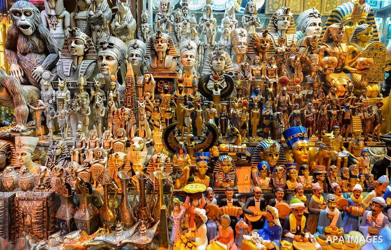 Toys displayed at market during the holy fasting month of Ramadan in the old Islamic area of Cairo, Egypt, on June 10, 2016. Ramadan is sacred to Muslims because it is during that month that tradition says the Koran was...
