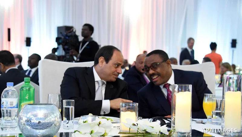 Egyptian President Abdel Fattah al-Sisi Participate in the official dinner of the Heads of State and Government participating, in Kigali, Rwanda, on July 17, 2016. Photo by Egyptian President Office