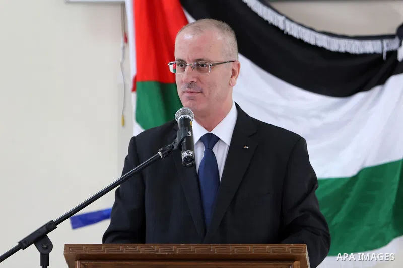 Palestinian Prime Minister, Rami Hamadallah, Inaugurates Construction work in Beit Jala Cooperative housing project, in the West Bank city of Beit Jala, on July 24, 2016. Photo by Prime Minister Office