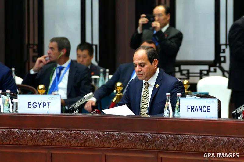 Egypt's President Abdel Fattah al-Sisi attends the G20 Summit in Hangzhou, Zhejiang province, China September 4, 2016. Photo by Egyptian President Office