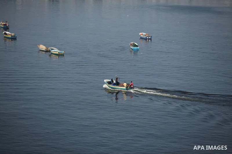 Boats are seen anchored at the Gaza seaport, on October 4, 2016. The Israeli navy has been preparing to face the Women’s Boats heading to break the ten-year-old siege on the Gaza Strip. The boats, which are part of the F...