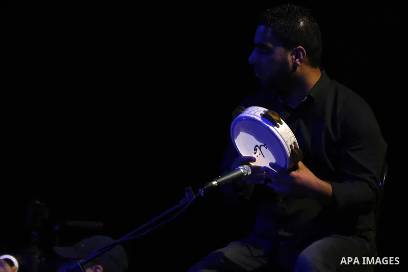 Palestinian youths perform during the Birzeit Nights Festival at Birzeit University in the West Bank city of Ramallah on Oct. 20, 2016. Photo by Shadi Hatem