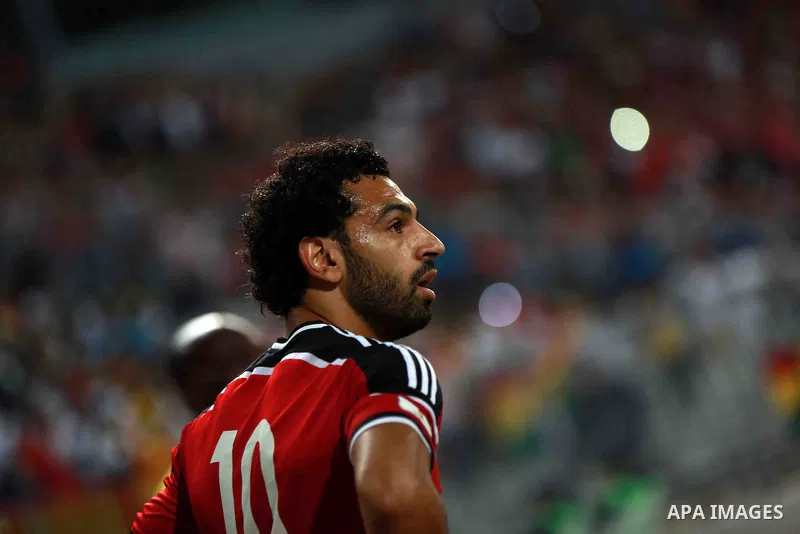 Egypt v Ghana compete during the 2018 World Cup qualifying Group E football match between Egypt and Ghana at the Borg el-Arab Stadium near Alexandria on November 13, 2016. Photo by Stringer