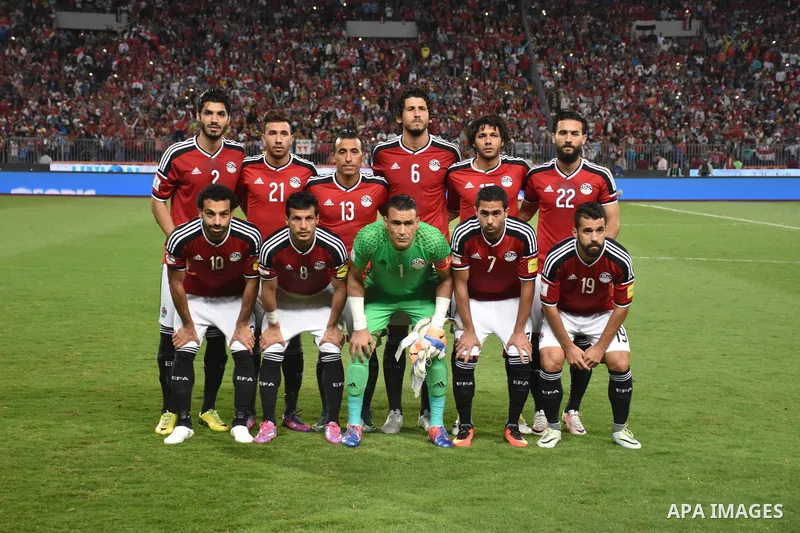 Egyptian fans attend the 2018 World Cup qualifying Group E football match between Egypt and Ghana at the Borg el-Arab Stadium near Alexandria, Egypt on November 13, 2016. Photo by Stringer