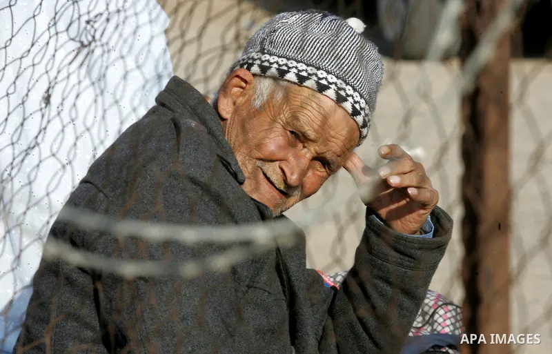 Palestinians wait permission to enter Egypt as they gather at the Rafah border crossing in the southern Gaza Strip on on November 14, 2016. Egypt is due to reopen its Rafah border crossing with Gaza for Five days. Photo...