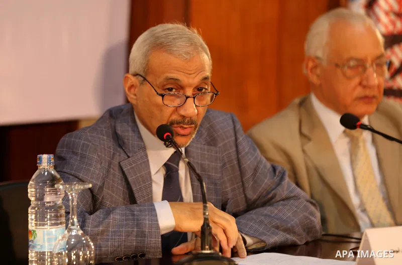 Palestinian and Egyptian Journalists attend a meeting about media and Palestinian society in Cairo, Egypt, on Nov. 23.2016. Photo by Yasser Qudih