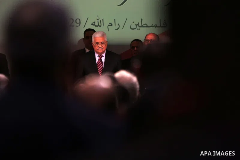 Palestinian President Mahmoud Abbas attends the opening ceremony of the 7th Fatah Congress on November 29, 2016, at the Muqataa, the Palestinian Authority headquarters, in the West Bank city of Ramallah. Abbas's Fatah re...