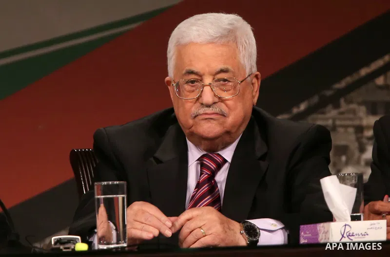 Palestinian President Mahmoud Abbas attends the opening ceremony of the 7th Fatah Congress on November 29, 2016, at the Muqataa, the Palestinian Authority headquarters, in the West Bank city of Ramallah. Abbas's Fatah re...