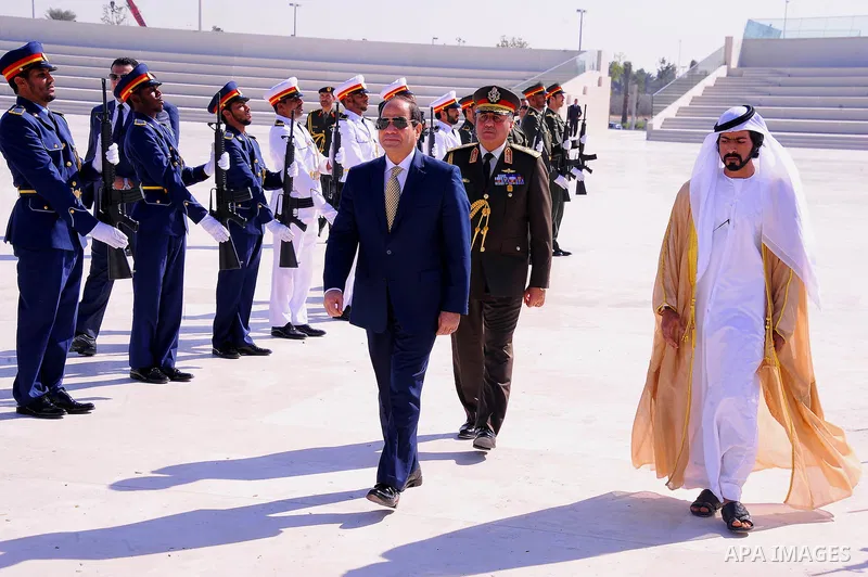 Egyptian President Abdel Fattah al-Sisi visits Wahat Al Karama’ (Oasis of Dignity), in Abu Dhabi, United Arab Emirates, on Dec. 02, 2016. Photo by Egyptian President Office
