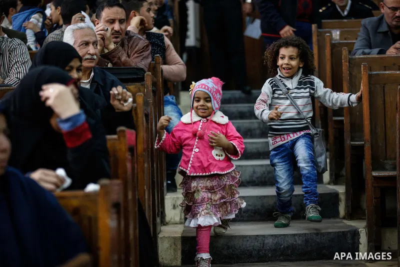 Relatives of Ansar Bait Al-Maqdis group attend their trial in Cairo on December 6, 2016, on charges of assassination of police officers, attempted assassination of interior minister Mohamed Ibrahim and explosions near se...