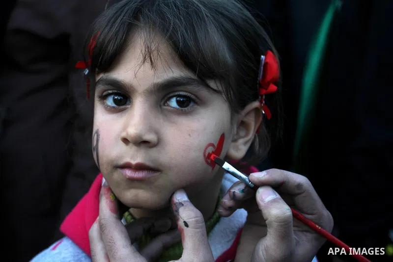 Palestinians take part in a rally marking the 29th anniversary of the founding of the Hamas movement, in Khan Younis in the southern Gaza Strip December 11, 2016. Photo by Abed Rahim Khatib