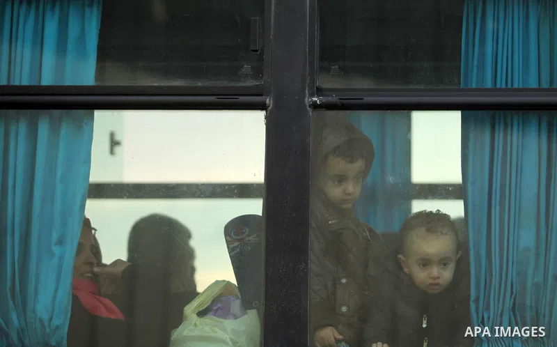 Palestinians wait for travel permits to cross into Egypt through the Rafah border crossing after it was opened by Egyptian authorities for humanitarian cases, in Rafah in the southern Gaza Strip December 17, 2016. Photo...