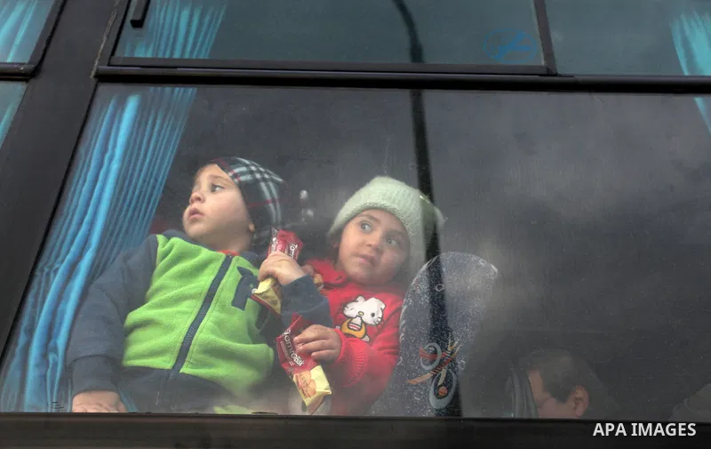 Palestinians wait for travel permits to cross into Egypt through the Rafah border crossing after it was opened by Egyptian authorities for humanitarian cases, in Rafah in the southern Gaza Strip December 17, 2016. Photo...