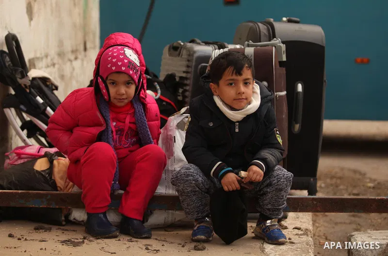 Palestinians wait for travel permits to cross into Egypt through the Rafah border crossing after it was opened by Egyptian authorities for humanitarian cases, in Rafah in the southern Gaza Strip December 17, 2016. Photo...