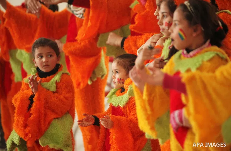 Children of Palestinian prisoners in Israeli jails play during an entertaining day in Gaza City on January 25, 2017. Photo by Ashraf Amra
