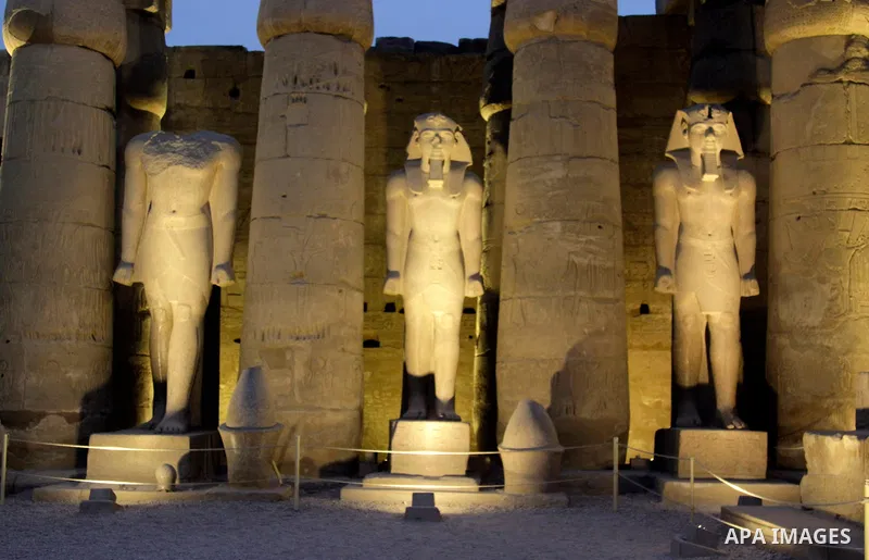 The Luxor Temple, large ancient Egyptian temple complex located on the port city of Luxor, south of Cairo Egypt, on March 20, 2017. The city of Luxor, ancient Egyptian city of Thebes. Recognized as the greatest open-air...
