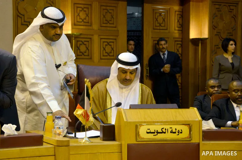 Arab youth Ministers attend the meeting of the Council of Ministers of Youth and Sports, in Cairo, Egypt, on April 10, 2017. Photo by Stringer