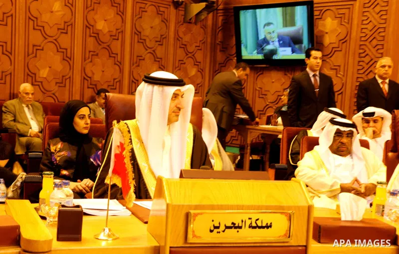 Arab youth Ministers attend the meeting of the Council of Ministers of Youth and Sports, in Cairo, Egypt, on April 10, 2017. Photo by Stringer