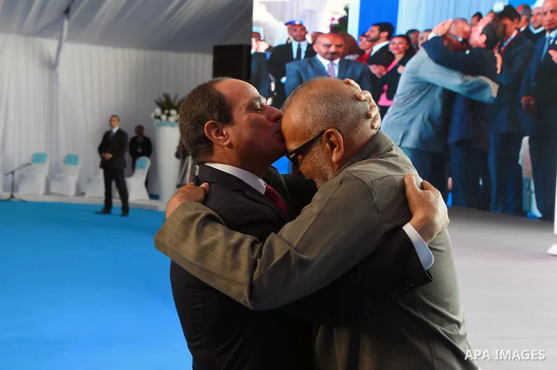 Egyptian President Abdel Fattah el-Sisi, attends Third Youth Conference, in Ismailia, Egypt, on April 25, 2017. Photo by Egyptian President Office