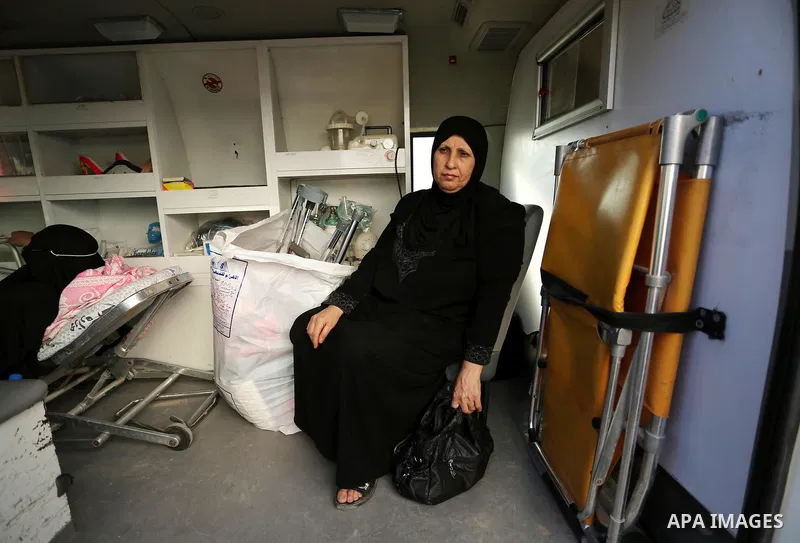 Palestinians arrival at Rafah crossing after it was opened by Egyptian authorities to allow stranded Palestinians to return to Gaza, in the southern Gaza Strip May 6, 2017. Photo by Ashraf Amra