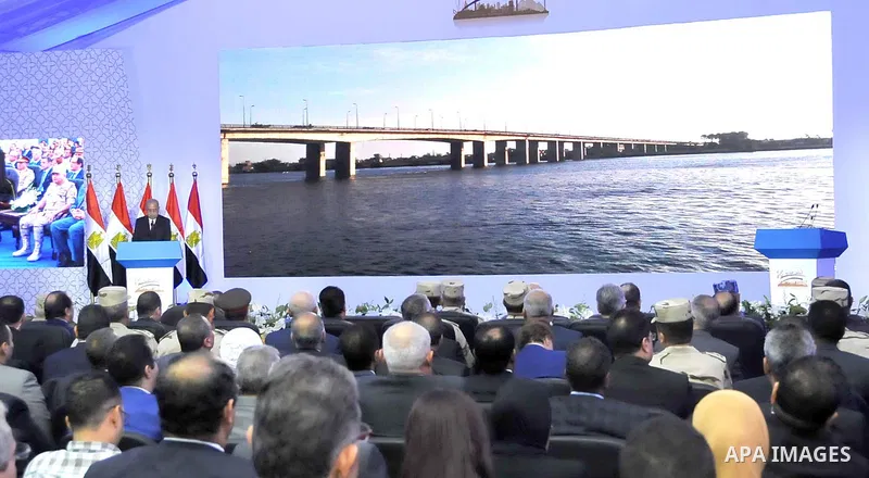 Egyptian President Abdel Fattah al-Sisi visits the Qena Province, some 650 km south of Cairo, Egypt, on May 14, 2017. Photo by Egyptian President Office