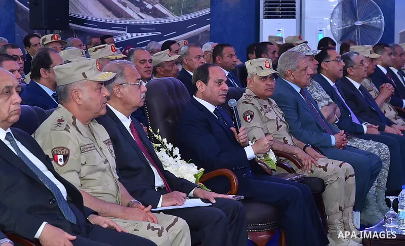Egyptian President Abdel Fattah al-Sisi visits the Qena Province, some 650 km south of Cairo, Egypt, on May 14, 2017. Photo by Egyptian President Office