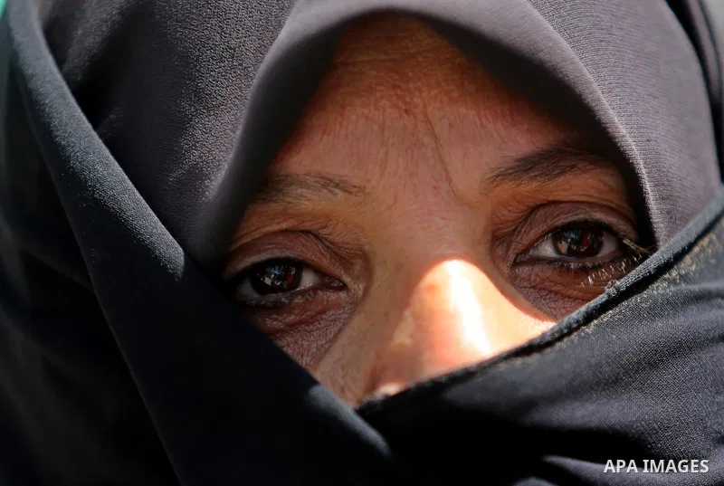 Palestinians take part in a rally to commemorate the 69th anniversary of the "Nakba" in Gaza City, on May 15, 2017. "Nakba" means in Arabic "catastrophe" in reference to the birth of the state of Israel 69-years-ago in B...