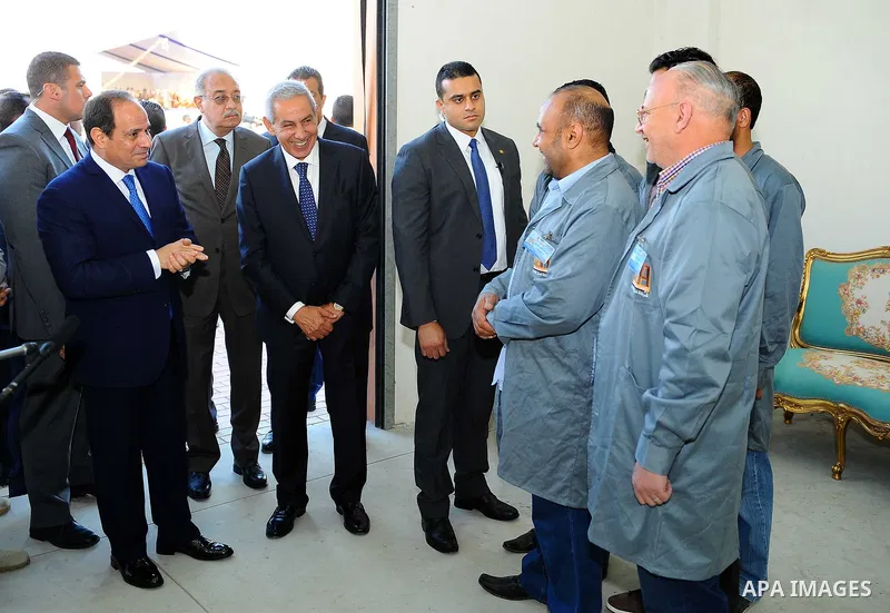 Egyptian President Abdel Fattah al-Sisi visits the Damietta Province, Egypt, on May 23, 2017. Photo by Egyptian President Office