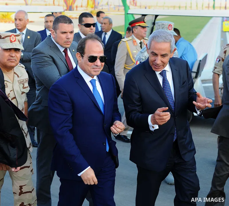 Egyptian President Abdel Fattah al-Sisi visits the Damietta Province, Egypt, on May 23, 2017. Photo by Egyptian President Office