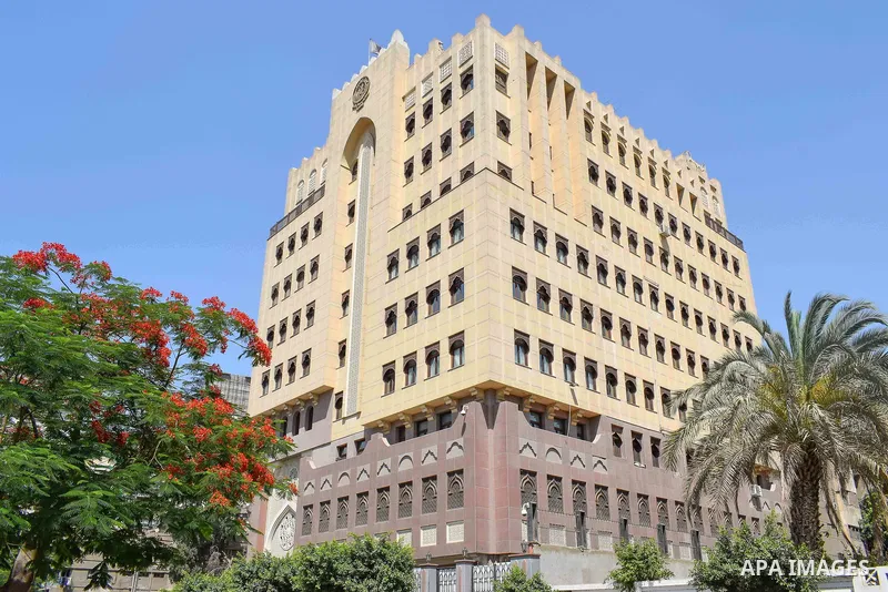 A picture taken on June 5, 2017 shows a general view of the Embassy of Qatar in Cairo, Egypt. Egypt, Saudi Arabia, Bahrain, and United Arab Emirates have cut of diplomatic ties with Qatar. Egypt and The three Gulf countr...