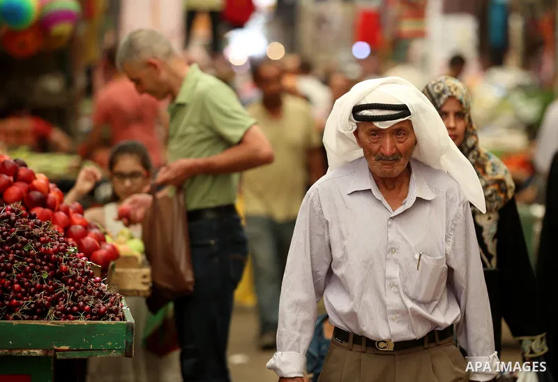 Palestinians shop at a market on the Muslim holy fasting month of Ramadan in the Old City of the West Bank town of Nablus, on June 13, 2017. Ramadan is sacred to Muslims because it is during that month that tradition say...