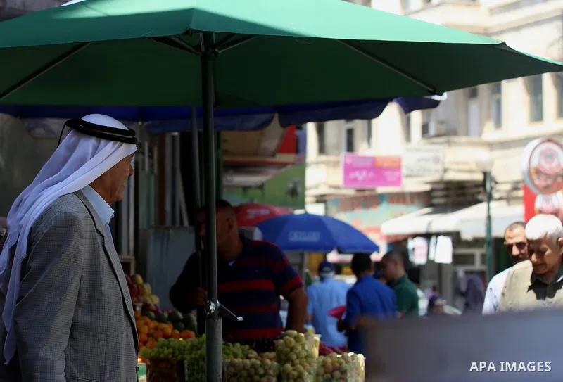 Palestinians shop at a market on the Muslim holy fasting month of Ramadan in the Old City of the West Bank town of Nablus, on June 13, 2017. Ramadan is sacred to Muslims because it is during that month that tradition say...