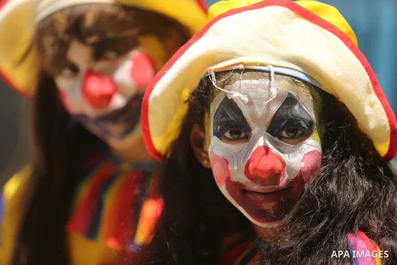 Palestinians enjoy as part of the activities proposed during a Summer Fun Weeks 2017 organised by the United Nations, in Gaza city, on July 9, 2017. Photo by Ashraf Amra